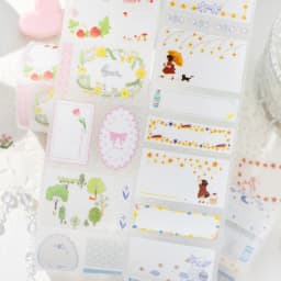 Journal GO 5x200cm Cute Tape Stickers for Kraft Greeting Cards diy Masking Tape for Collage Junk Journal Gifts Decoration