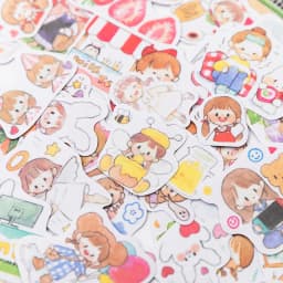 330pcs/lot Kawaii Stationery Stickers Cartoon Girls Diary Planner Decorative Mobile Sticker Scrapbooking DIY Craft Sticker