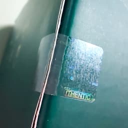 100pcs 25x15mm Transparent Hologram Security Seal Semi-hidden Subtle Holographic Sticker Universal Original Genuine Label
