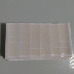 100pcs 25x15mm Transparent Hologram Security Seal Semi-hidden Subtle Holographic Sticker Universal Original Genuine Label