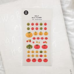Korean Import Suatelier Awesome Tomato Sticker Scrapbook Decor Stationery DIY Stickers School Office Journaling Supply 1184