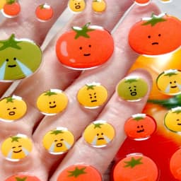 Korean Import Suatelier Awesome Tomato Sticker Scrapbook Decor Stationery DIY Stickers School Office Journaling Supply 1184