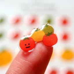 Korean Import Suatelier Awesome Tomato Sticker Scrapbook Decor Stationery DIY Stickers School Office Journaling Supply 1184