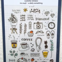 Korean Import Suatelier Daily Something Stickers Scrapbooking Diy Journal Stationery Sticker Deco School Supplies Gift 1046