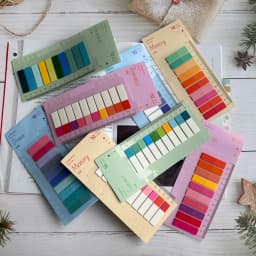 200/800/1600PCS index color small size self-adhesive label stickers ins style student name sticker office furniture note sticker