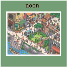 Kawaii 3D Small Town Life Miniature Scene Stickers DIY Scrapbooking Stacking Paste Game Stickers Children's Festival Gifts