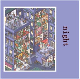 Kawaii 3D Small Town Life Miniature Scene Stickers DIY Scrapbooking Stacking Paste Game Stickers Children's Festival Gifts