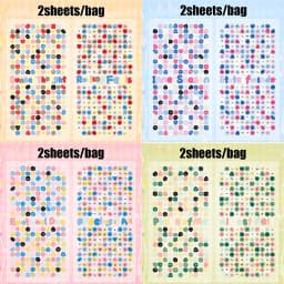 Mr Paper 8-piece Emotional Seasons Little Nose Gag Stickers Planner Supplies DIY Scrapbooking Journal Calendar Photo Frame Album