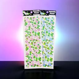 Cute Korean Style Flower Hologram Stickers - Kawaii Sticker for KPOP Toploader deco Scrapbooking Memopad Decoration