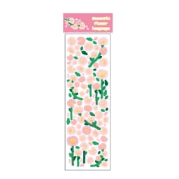 Cute Korean Style Flower Hologram Stickers - Kawaii Sticker for KPOP Toploader deco Scrapbooking Memopad Decoration