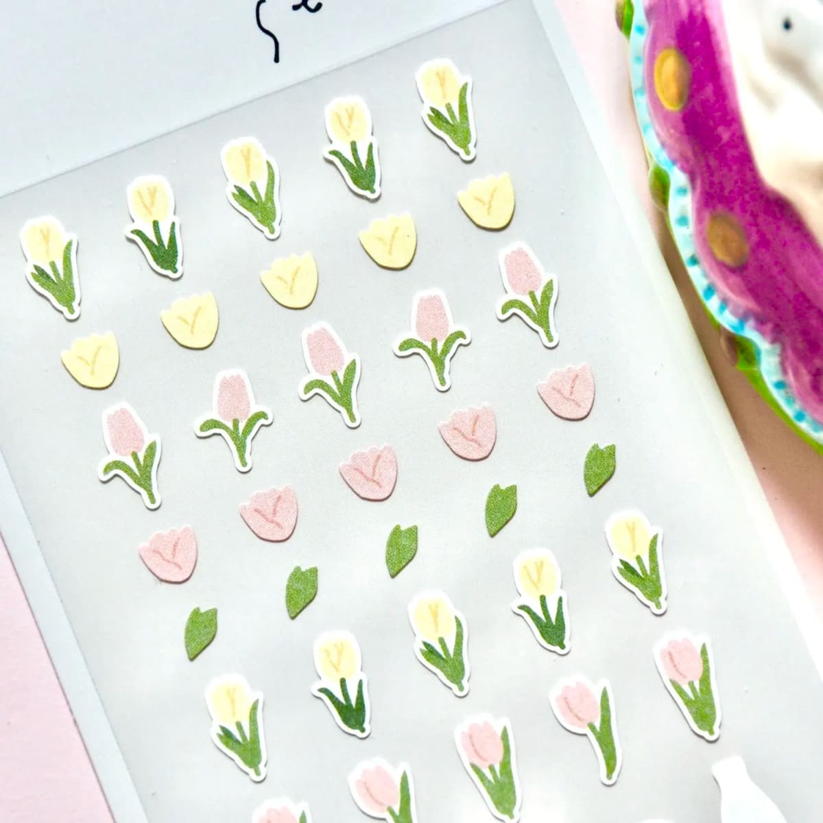 Korean Import Suatelier Mini Flowers and Plants Paper Stickers Scrapbooking Diy Journal Cute Deco Kawaii Stationery Sticker 126