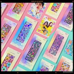 3pcs Colorful Party Decorative Stickers Cute butterfly feather bubble Scrapbooking Label Diary Stationery Art Journal Planner