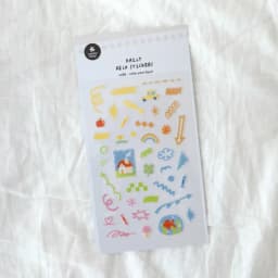 Korean Import Suatelier Color Your Days PVC Sticker Scrapbooking Diy Journaling Diary Decor Stationery Sticker School Gift