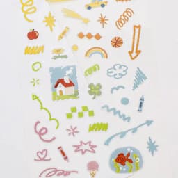 Korean Import Suatelier Color Your Days PVC Sticker Scrapbooking Diy Journaling Diary Decor Stationery Sticker School Gift