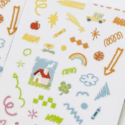 Korean Import Suatelier Color Your Days PVC Sticker Scrapbooking Diy Journaling Diary Decor Stationery Sticker School Gift