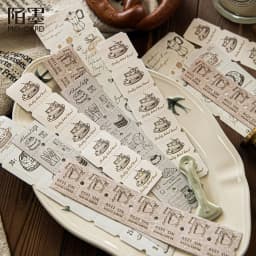 10pcs/lot Kawaii Stationery Stickers plant Series Diary Decorative Mobile Stickers Scrapbooking DIY Craft Stickers