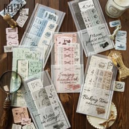 10pcs/lot Kawaii Stationery Stickers plant Series Diary Decorative Mobile Stickers Scrapbooking DIY Craft Stickers