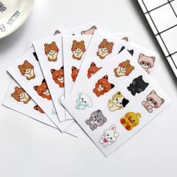 ZB1 ZERONI Cartoon PVC Waterproof Stickers Zerobaseone Hanbin Yujin Zhanghao Phone Cup Guitar Self-adhesive Decal Stickers
