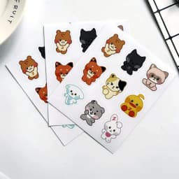 ZB1 ZERONI Cartoon PVC Waterproof Stickers Zerobaseone Hanbin Yujin Zhanghao Phone Cup Guitar Self-adhesive Decal Stickers