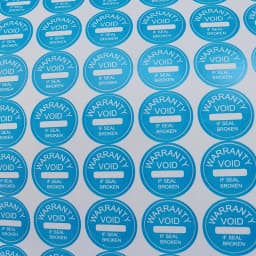 1000pcs/Lot Diameter 10mm Warranty Label Sticker Void If Seal Broken Damaged