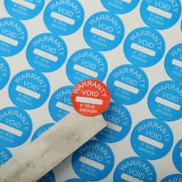 1000pcs/Lot Diameter 10mm Warranty Label Sticker Void If Seal Broken Damaged