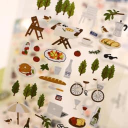 Korean Import Suatelier In the Garden Forest Picnic Paper Stickers Scrapbooking Diy Journal Sticker Sheet Cute Deco Stationery