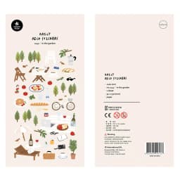 Korean Import Suatelier In the Garden Forest Picnic Paper Stickers Scrapbooking Diy Journal Sticker Sheet Cute Deco Stationery