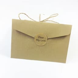 100PCS/Lot New Vintage Blank Round Kraft seal Sticker for Handmade Products 35mm Round Gift sealing sticker DIY note label