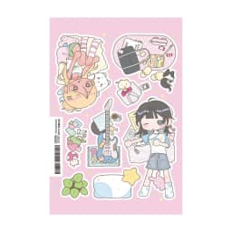 Cute Sweet Cool Japanese Girl Sticker Korean Kawaii Cartoon Y2k Stickers Hand Account Diary Planner Scrapbook Decorative Sticker