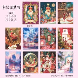 10pcs/1lot Kawaii Scrapbook Sticker A Midsummer Night's Dream Scrapbooking Supplies Planner Decorative Stationery Sticker