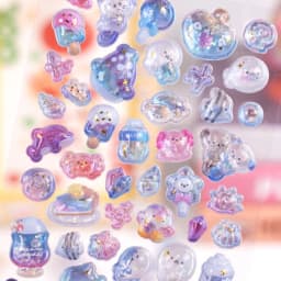 Japanese Style Mini Sweet Drop 3D Relief Stickers Scrapbooking DIY Journaling Stationery Diary Decor Cute Stickers School Supply