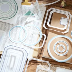 Journal GO 20pcs/lot Simple Scrapbooking Frame Stickers Junk Journal Planner Stationery Sticker Planner Decoration Boarder Label