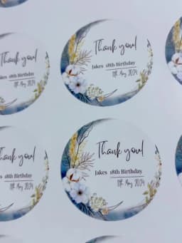 Tailor-Made Brand Stickers | Custom Photo/Logo Matte Decals | HD Printing with Scratch Resistant & Weatherproof Coating