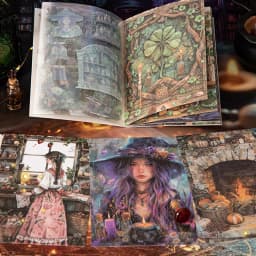 Mr. Paper 20pcs Magic Medicine Cabinet Series Dual-Material Die-Cut Sticker Book DIY Handbook Collage Calendar Notebook Journal