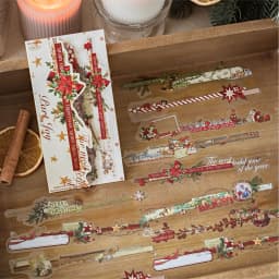 20pcs/1lot Kawaii Scrapbook Sticker Encountering Christmas Scrapbooking Supplies Planner Decorative Craft Stationery Sticker