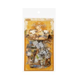 30pcs/1lot kawaii Stationery Sticker Resting leisurely and enjoying oneself for a long time junk journal Decorative