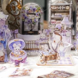 30pcs/1lot kawaii Stationery Sticker Resting leisurely and enjoying oneself for a long time junk journal Decorative