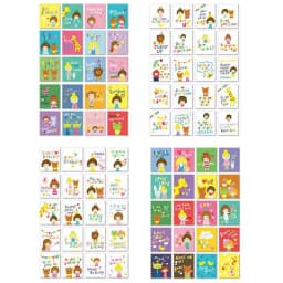 80pcs/4sheet DIY Retro Stamp London Paris Prince Italy Sticky Paper Sticker Kawaii Girl Stationery Stickers for Diary Decoration