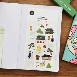 Korean Import Suatelier See You In Seoul Paper Sticker Scrapbook Decoration Stationery DIY Stickers School Office Supply 1198