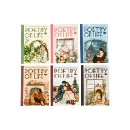 JIANWU Poetic Life Series Vintage Character Landscaping Material Collage Sticker Book Creative DIY Journal Stationery