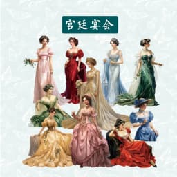 10pcs/lot Kawaii Stationery Stickers Princess of Illusion Diary Planner Decorative Mobile Stickers Scrapbooking DIY Sticker