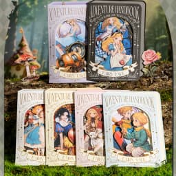 Mr Paper 45pcs/3dags Fairytale Adventure Story Theme Hard Card Sticker DIY Handbook Card Photo Frame Scrapbook Diary Magazine