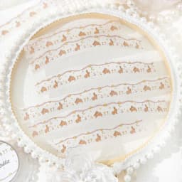 Journal GO 1.5x200cm Fantasy Lace Original Lace Trim PET Tape DIY Scrapbook Card Journaling Planner Decorative Masking Tape