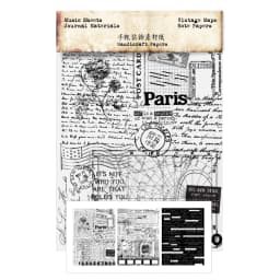 DIY stickers vintage black and white base sulfuric acid paper stickers scrapbooking album journal happy plan decoration stickers