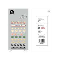 Korean Import Suatelier Mini Drink Popcorn Movie Roll Sticker Scrapbooking Diy Journaling Diary Stationery Sticker 125