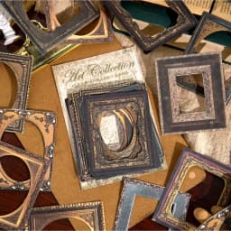 30 Pieces Art Collection Series vintage Cut-Out Design DIY Scrapbook Frame Decorative Paper Trash Daily Collage Material