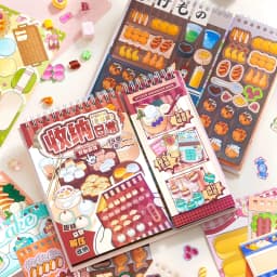 Mr. Paper 30pcs Organized Daily Sticker Book, Life Theme Journal Supplies, Multi-Function Collage Decor, Creative Stationery
