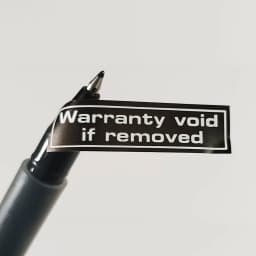 70pcs 34x9mm WARRANTY VOID IF REMOVED Brittle Paper Security Seal Open Indicator Tamper Evident Removal Proof Protection Label