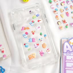 4 pcs/lot Happy Animals Party Kawaii 3D Stickers Scrapbooking DIY Journal Stationery Sticker Decor Aesthetic Art Supplies