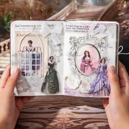 15pcs/1lot Kawaii Scrapbook Sticker The Duchess's wardrobe Scrapbooking Supplies Planner Decorative Stationery Sticker